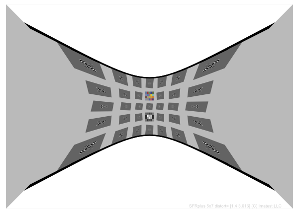 SFRplus鱼眼广角测试卡